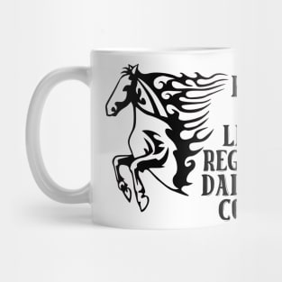 Horse Dad Like A Regular Dad But Cooler Mug